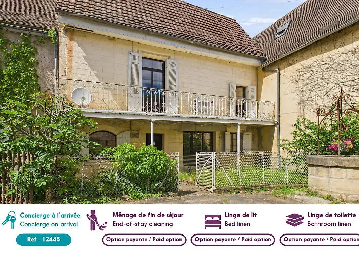 Maison Pour 5 Avec Cour Exterieure Dans Le Centre サン・レオン・シュル・ヴェゼール